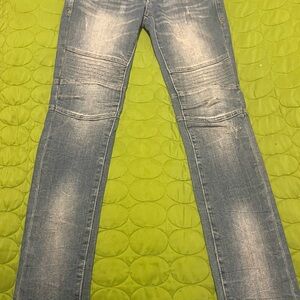 Stylish Blue Skinny Jeans for Women